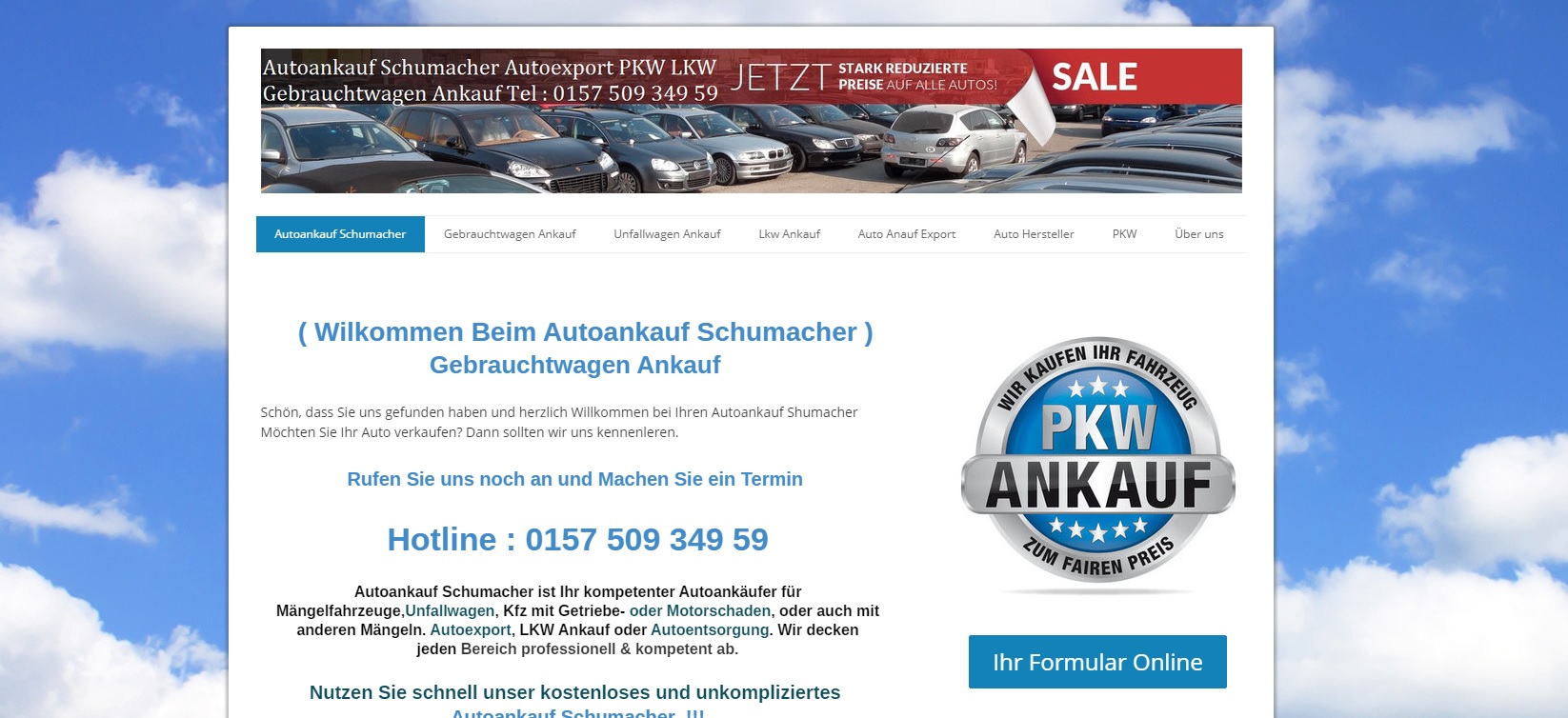 Autoankauf Bremen - autoankauf-schumacher.de