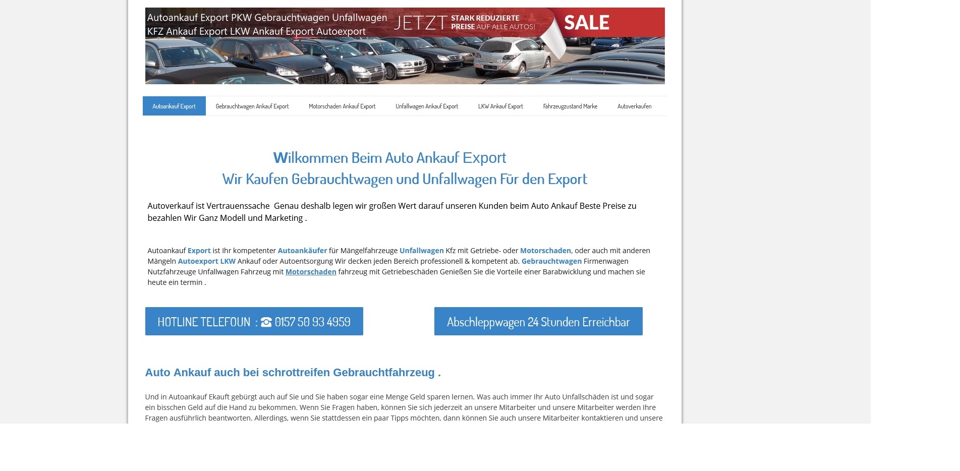 https://www.kfz-ankauf-export.de - Autoankauf Emden