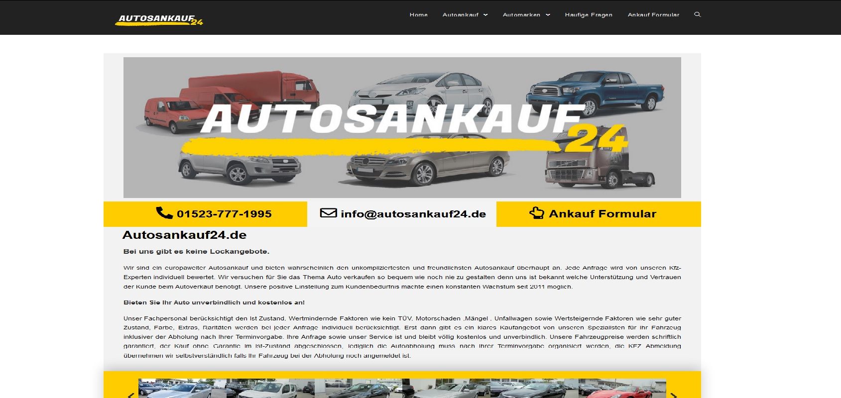 autosankauf24.de Autoankauf Hamm