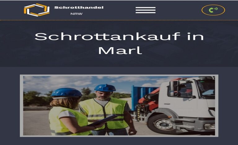Der Schrottankauf Marl ist ein wichtiger Part beim Versuch, natürliche Ressourcen wirkungsvoll zu schützen