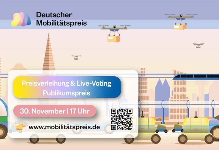 Deutscher Mobilitätspreis 2023: Innovationen, die die Mobilitätslandschaft prägen