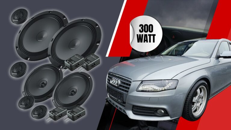 Audi A4 B8 Sound-Upgrade: Top-Klang, brutaler Bass und höchster Pegel