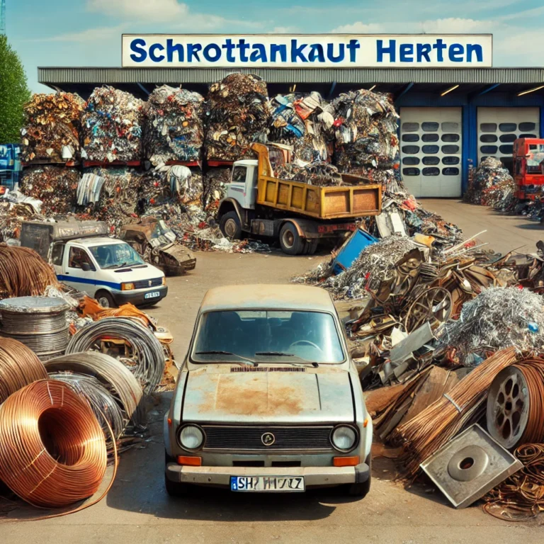 Kompetente Schrottverwertung in Herten – der Service, den Sie brauchen