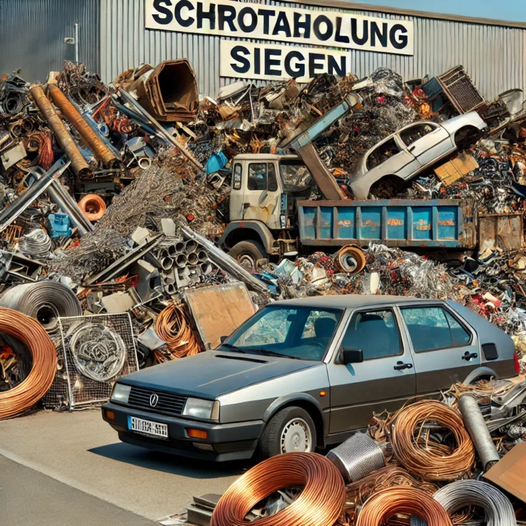 Altmetallwechsel und Schrottabholung – Ihr zuverlässiger Partner in Siegen