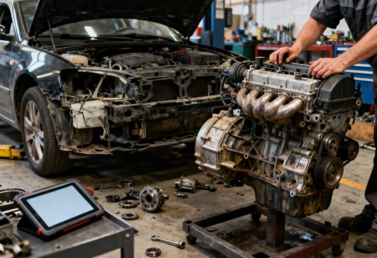 Totalschaden Motor? Warum sich der Verkauf oft mehr lohnt als die Reparatur